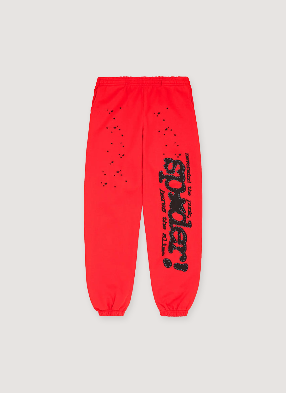 Sp5der Worldwide Punk V2 Sweatpants Red