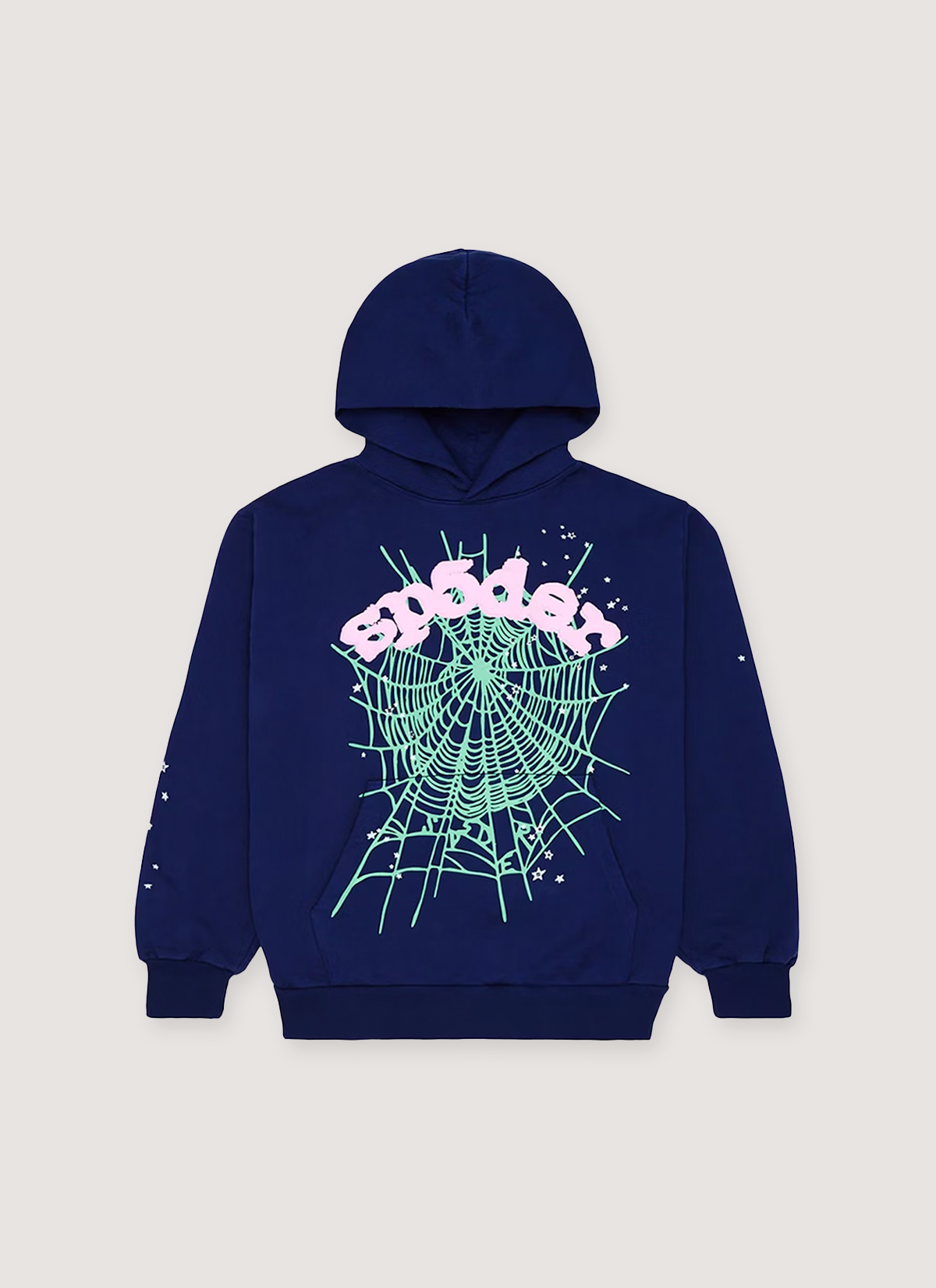Sp5der Worldwide OG Web Sweatshirt Navy Purple – PIECES Sp5der Worldwide OG Web Sweatshirt Navy Purple – PIECES