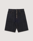 Neaux Doubt V2 Raw Selvedge Japanese Denim Shorts Black