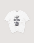 Raf Simons Ready and Willing Tee White (Pre-Owned)