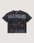 Vale Forever Red Dress Tee Vintage Black