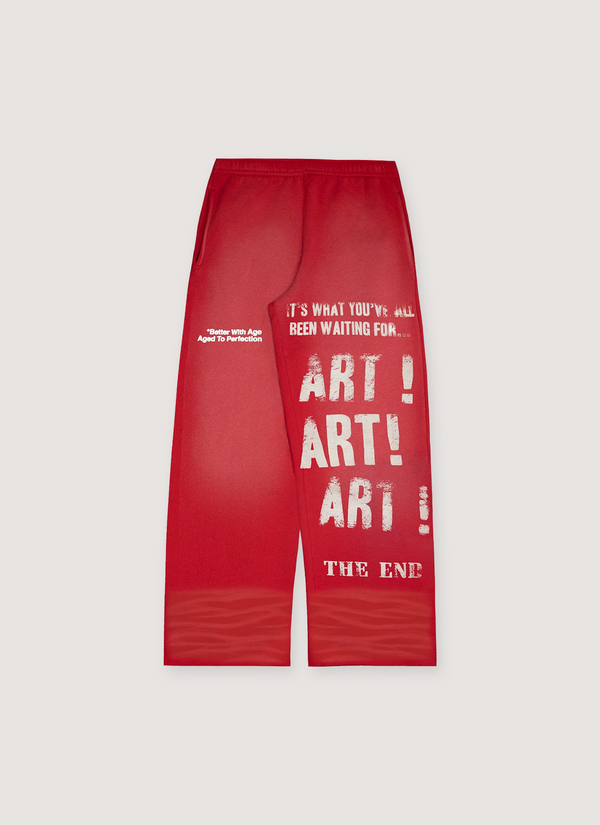 Better With Age Superficial Sweatpants Red Superficial Sweatpants Red - Authenticated Sweatpants | Pieces Los Angeles