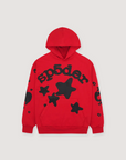 Sp5der Worldwide Beluga Sweatshirt Red