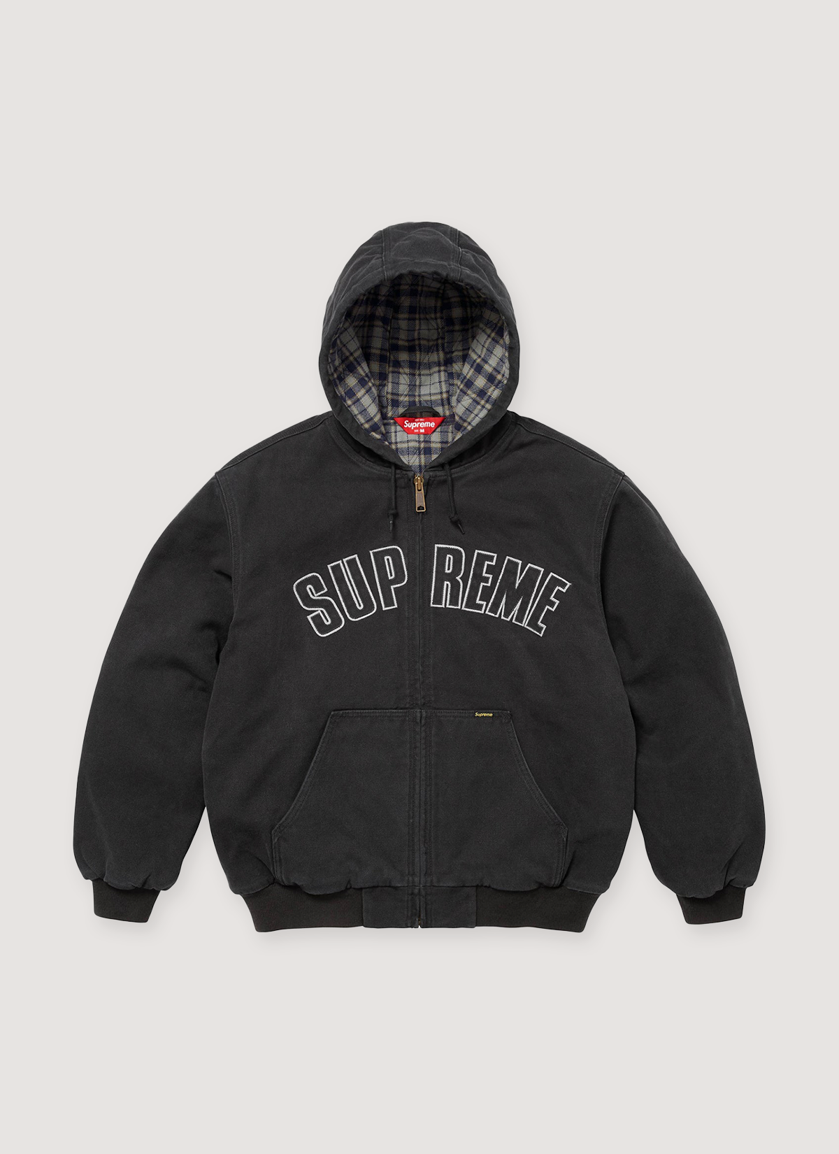 ジャケット・アウター Supreme Reflective Arc Hooded Jacket L Supreme Reflective Arc Hooded Work Jacket – PIECES