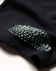 Pieces Repair Pleated Sweatpants Vintage Black
