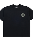 Rhude Cross Tee Vintage Black
