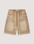 Vale Forever Sand Storm Jorts Tan