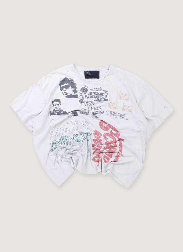 Paly Hollywood Scorpio Rising Tee Ivory (Pre-Owned) Scorpio Rising Tee Ivory (Pre-Owned) - Authenticated T-shirts | Pieces Los Angeles