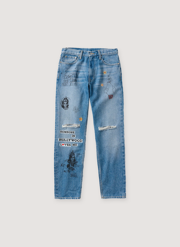 Paly Hollywood Sexy Jeans Indigo Sexy Jeans Indigo - Authenticated Jeans | Pieces Los Angeles