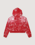 Vertabrae Silo Sketch Sweatshirt Red