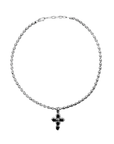 For Those Who Sin Repent Necklace Silver