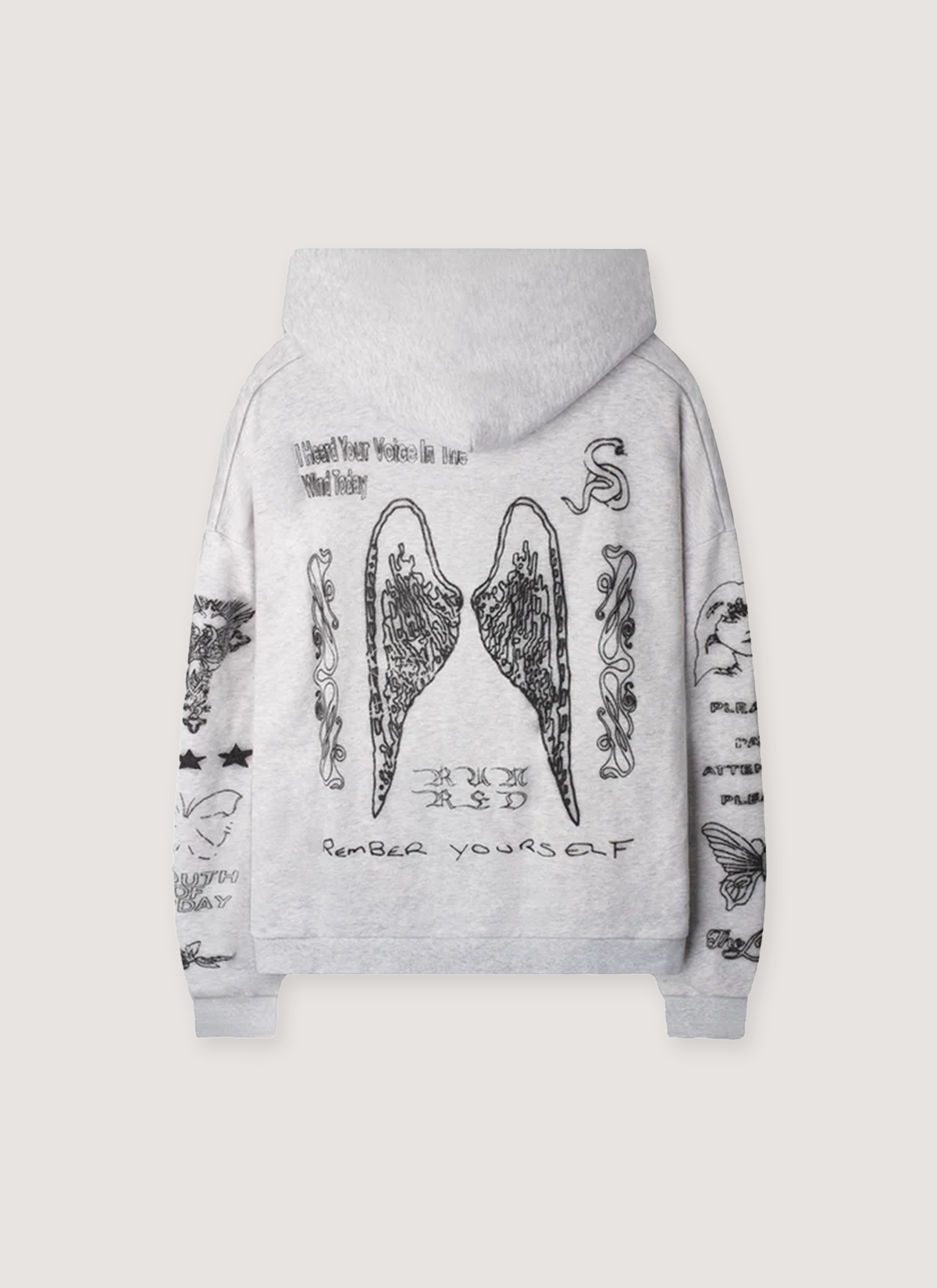 Vague Studios Skin Deep Zip Up Sweatshirt