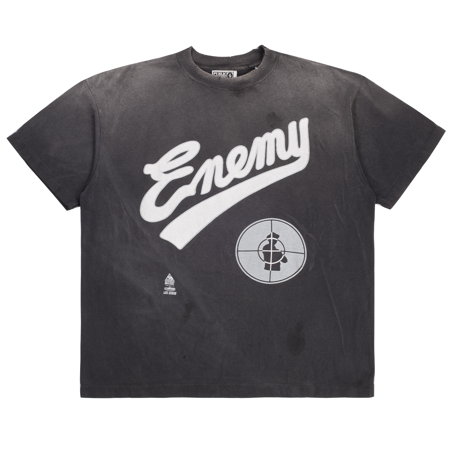 【美品】MA_Label　PUBLIC ENEMY L/S T-Shirt【２】 ENEMY LONG SLEEVE - Public Enemy Official Store