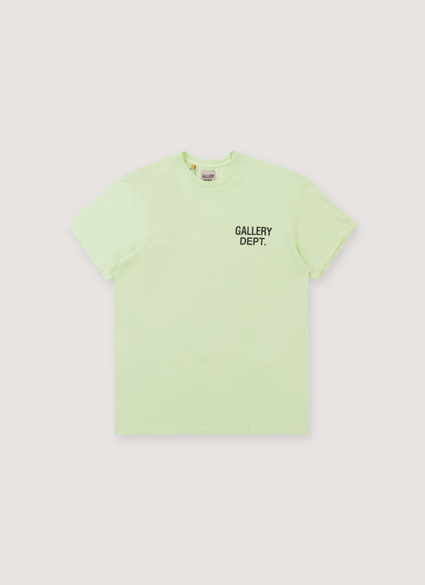 Gallery Dept. Souvenir Tee Lime Souvenir Tee Lime - Authenticated T-shirts | Pieces Los Angeles