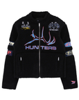 Sp5der Worldwide Sherpa Hunter Moto Jacket Black