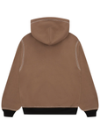 Sp5der Worldwide T&F Zip Sweatshirt Brown