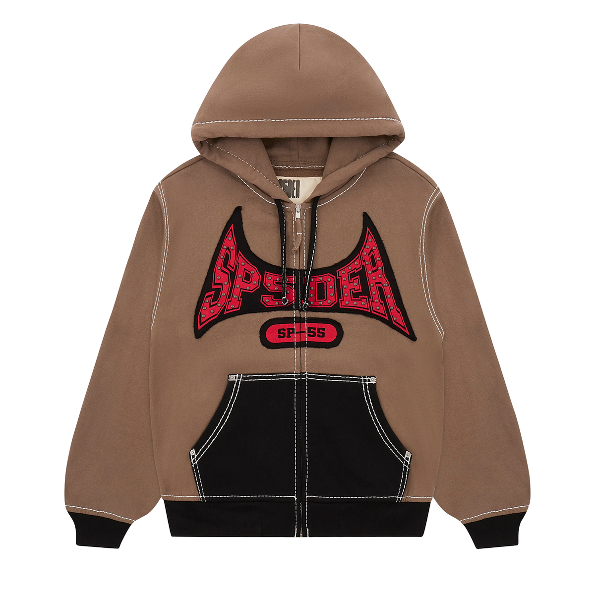 SOL soonerorlater Zip Hoodie Brown Sサイズ