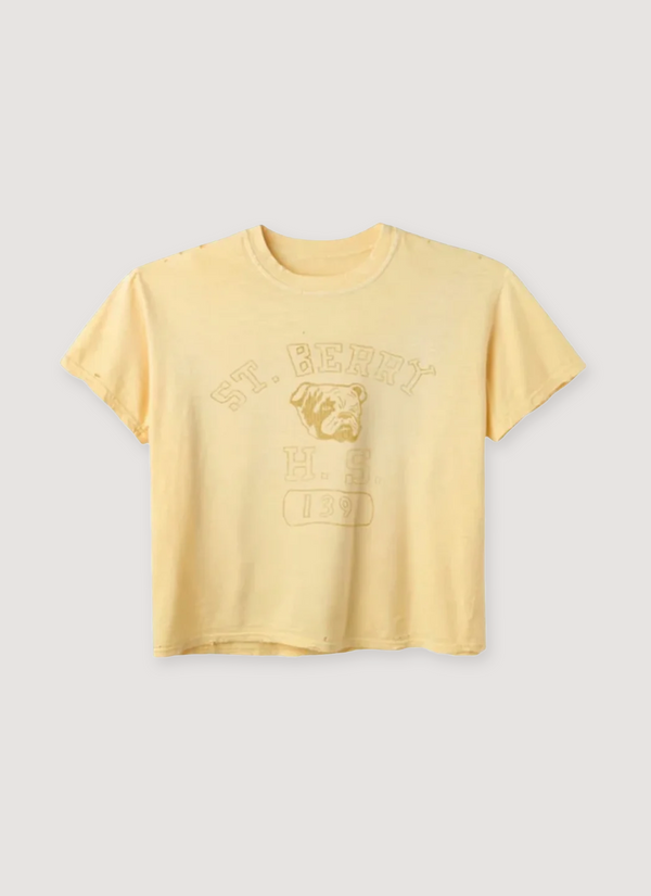 GV Gallery St. Berry Tee Vintage Yellow St. Berry Tee Vintage Yellow - Authenticated T-shirts | Pieces Los Angeles