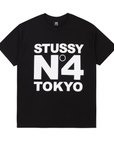 Stussy No. 4 Tokyo Tee Black
