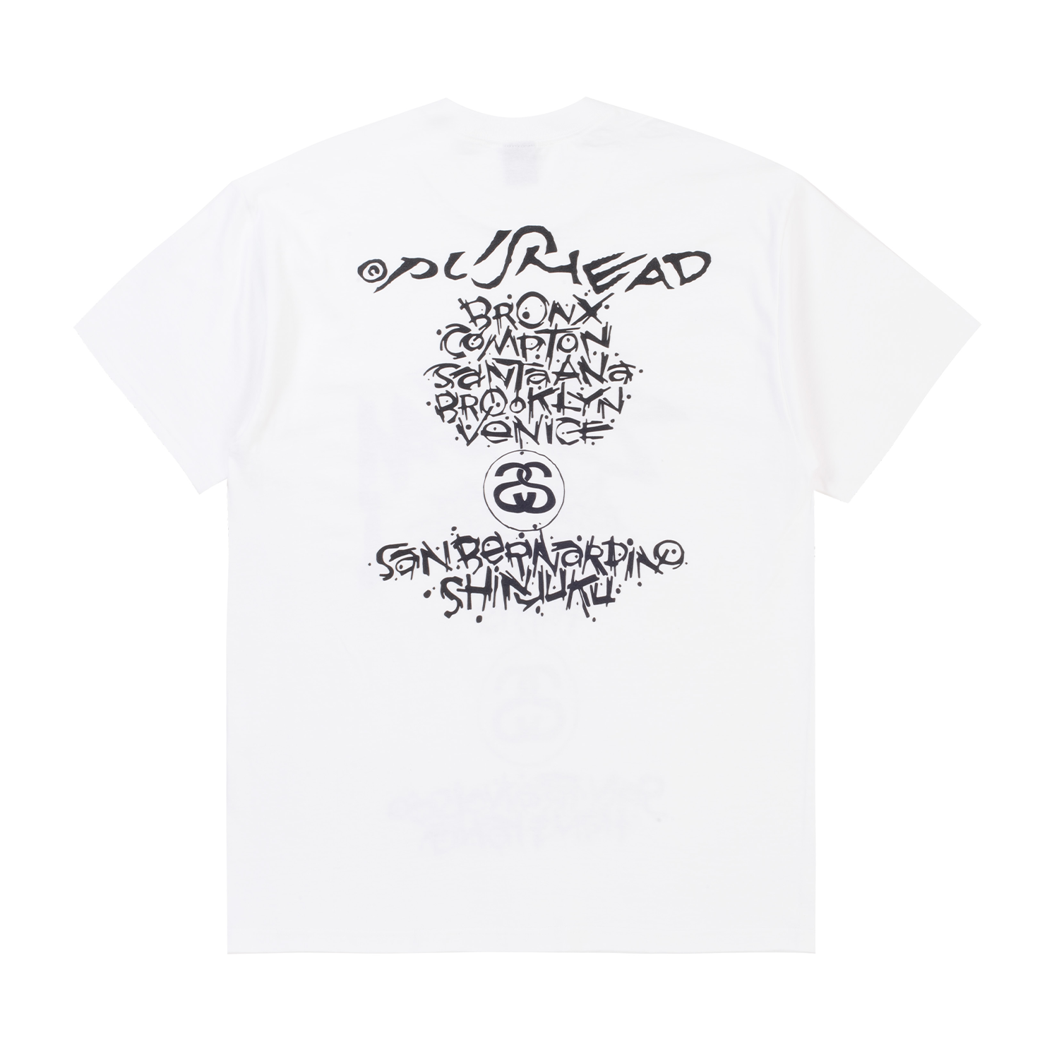 PUSHEAD×STUSSY WORLD TOUR Tシャツ Stussy Pushead Tour Tee White – PIECES