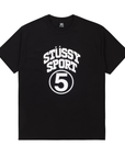 Stussy 5 Sport Tee Black