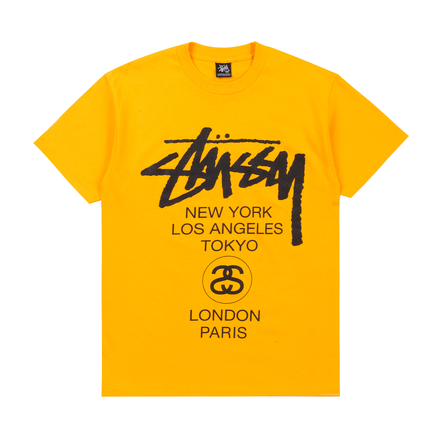 ☆ STUSSY WORLD TOUR TEE ☆ Stussy World Tour Tee Smoke (Size XL) #0030 | eBay