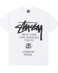 Stussy Tour Tee White