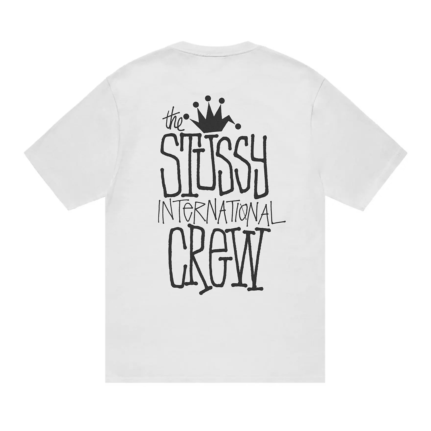 Stussy International Crew Tee White – PIECES