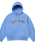 Supreme b.b. Simon Zip Up Sweatshirt Light Blue