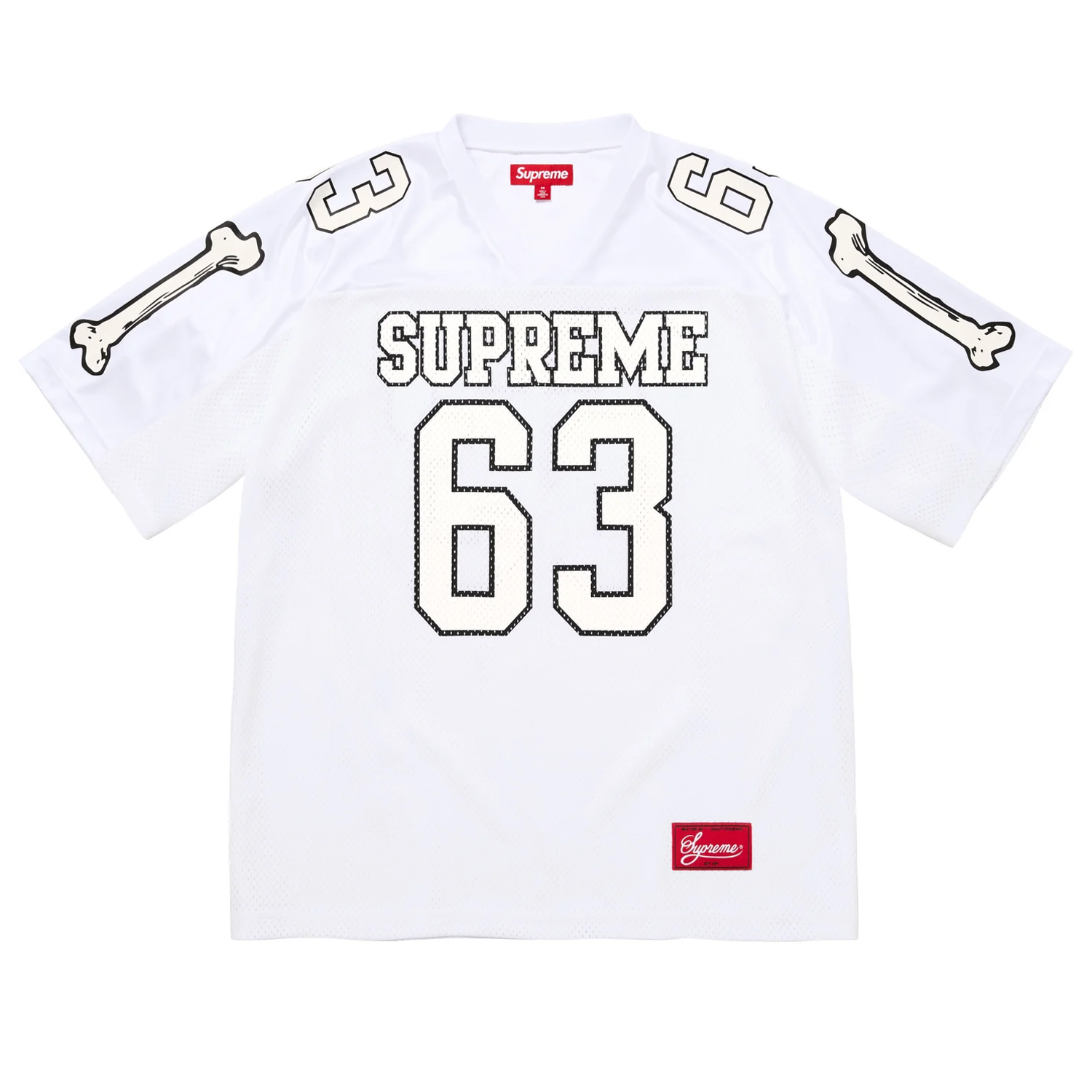 シャツ Supreme Bones Football Jersey Supreme Bones Football Jersey – PIECES