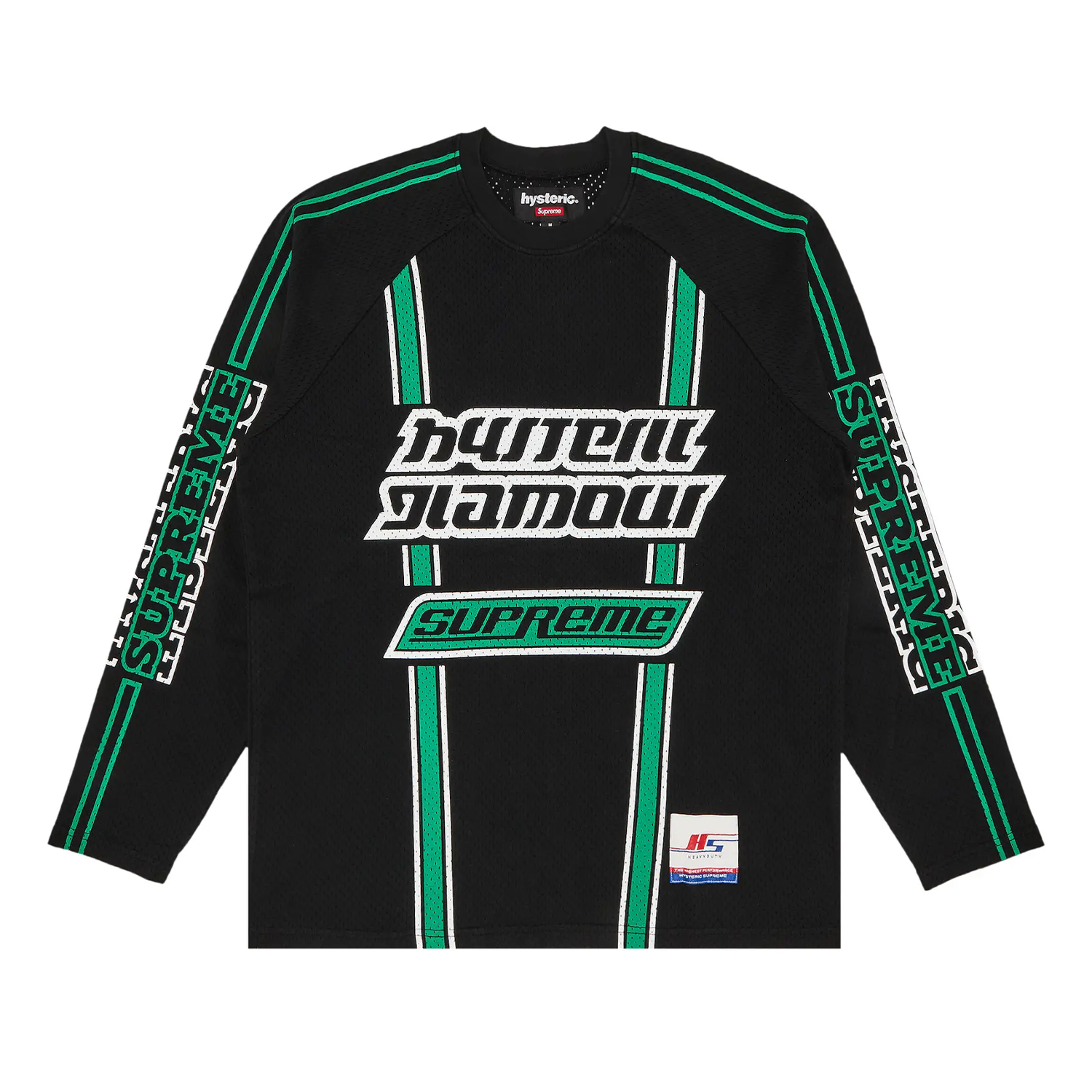 hysteric Supreme メッシュ長袖カットソー M ブラック/グリーン 楽天市場】【月間優良ショップ 8度受賞】 新品 シュプリーム
