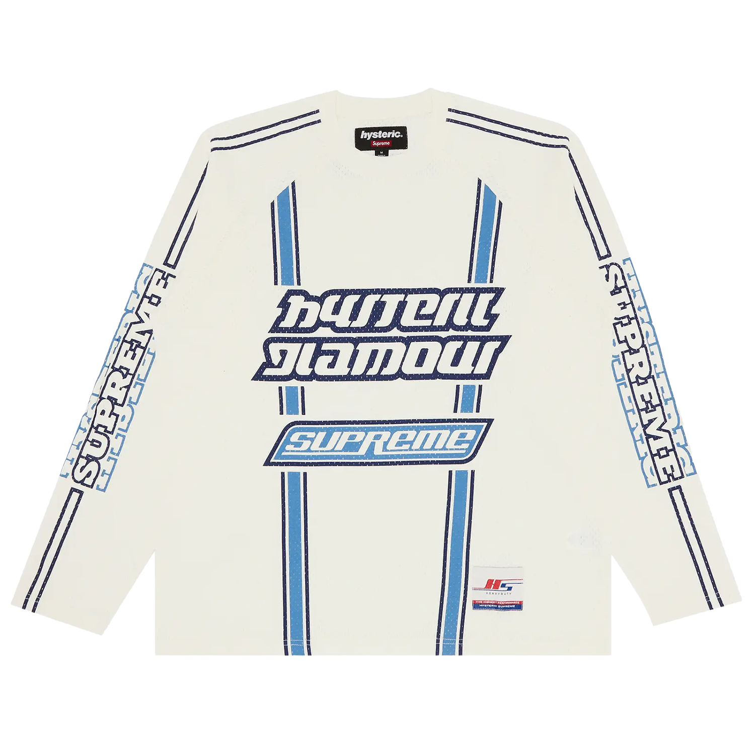 Supreme x Hysteric Glamour Mesh Longsleeve White – PIECES