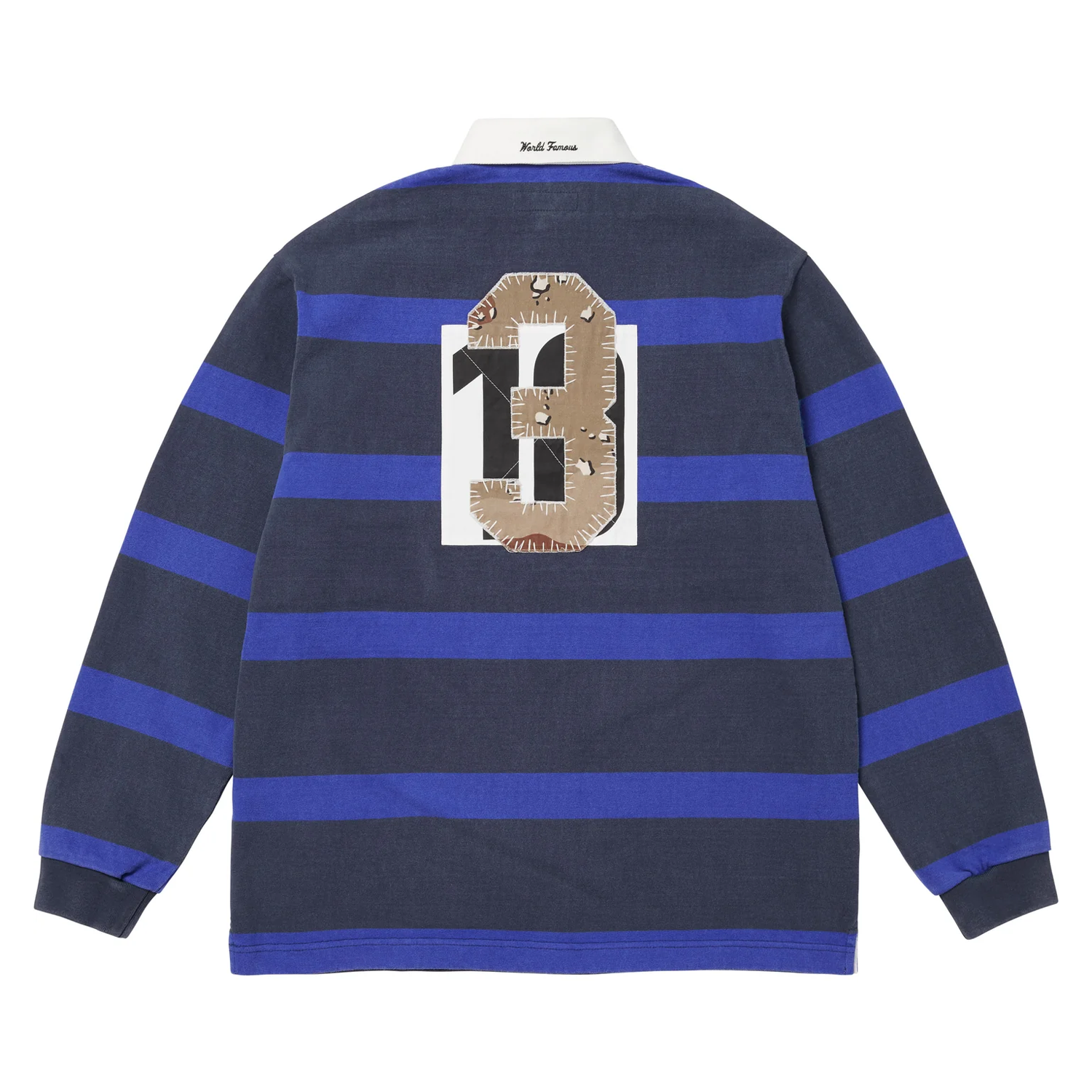 Supreme Striped Rugby Polo – PIECES