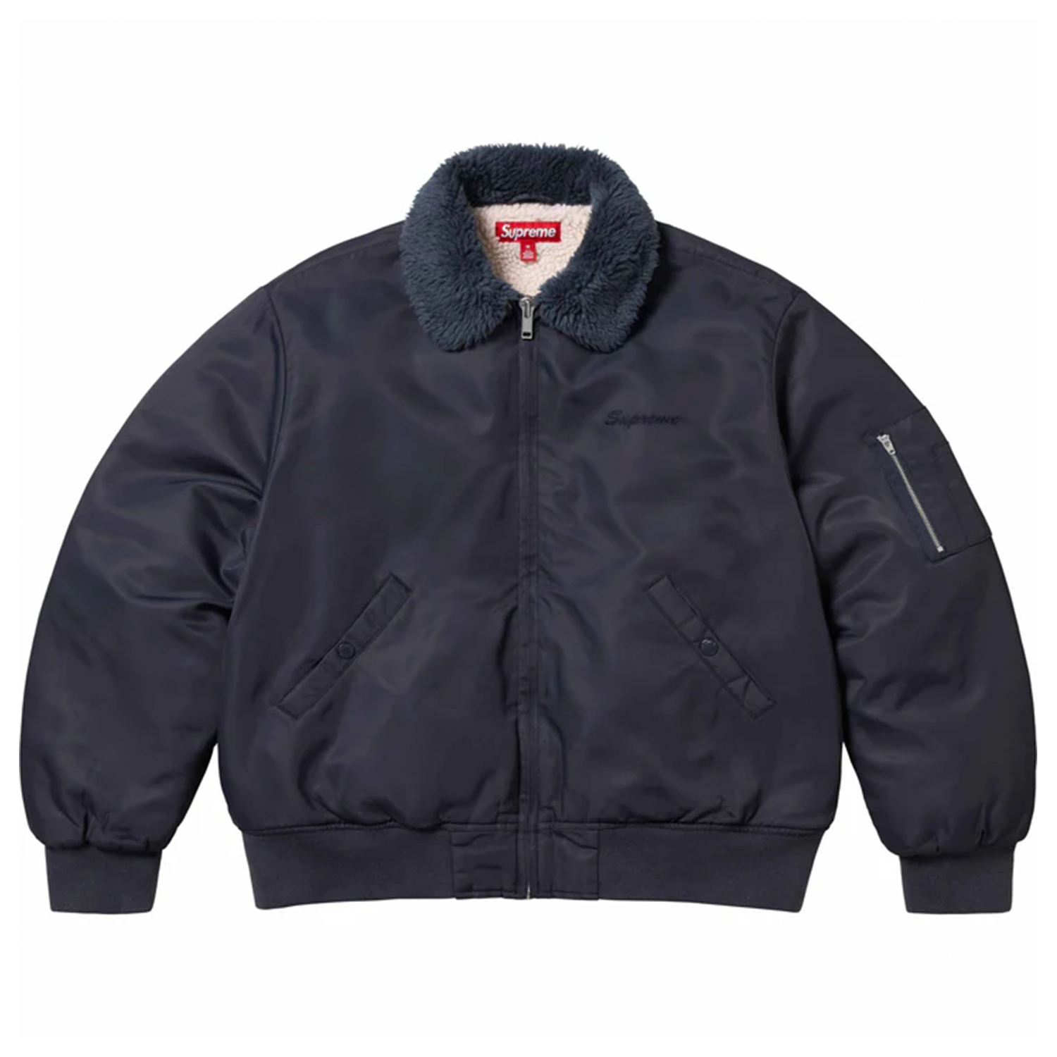 supreme AOI Nylon Bomber Jacket Mサイズ Supreme AOI Nylon Bomber Jacket Navy – PIECES