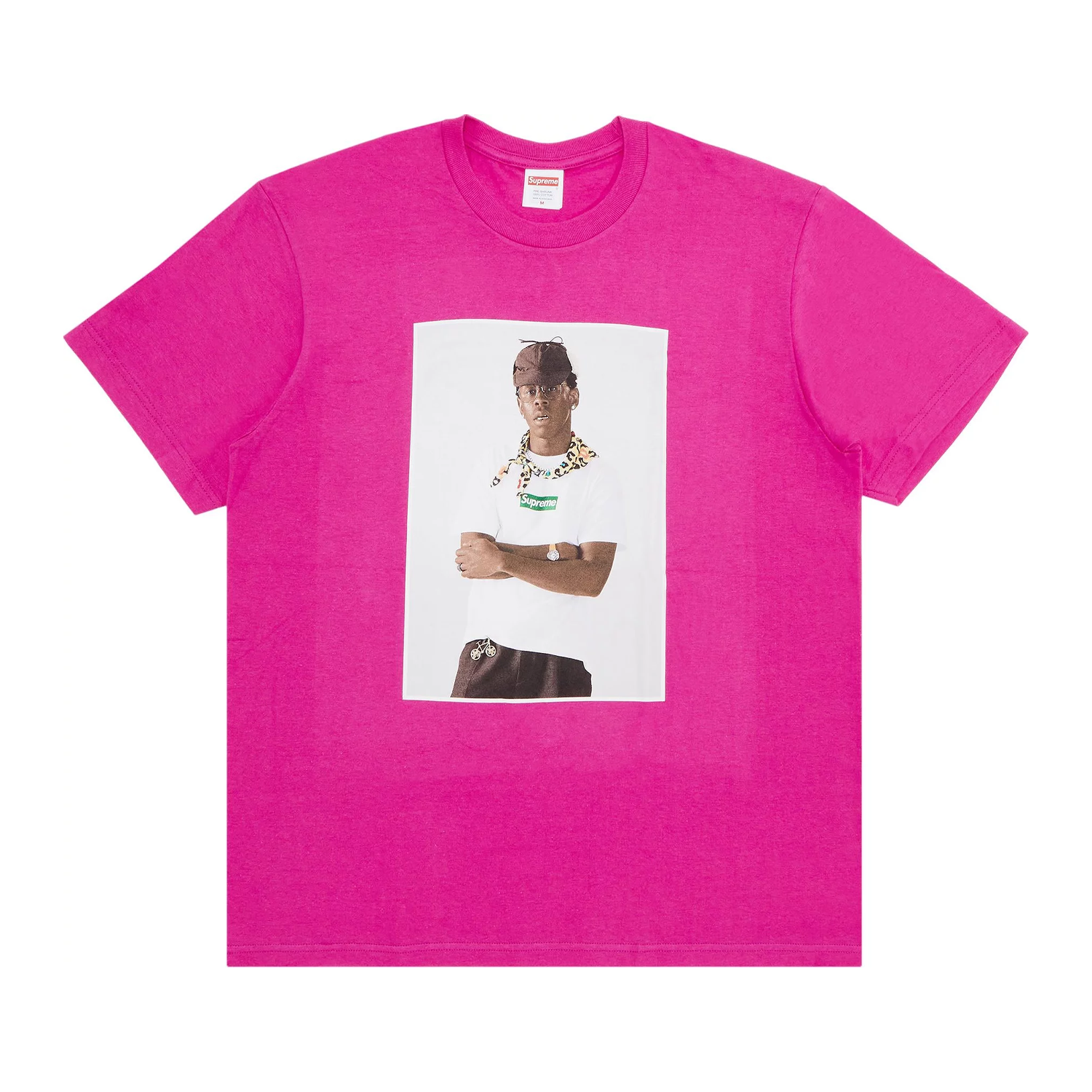 Supreme Tyler, The Creator Tee Magenta – PIECES
