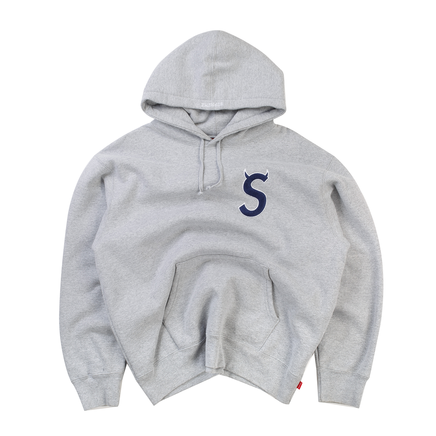L Supreme S Logo Hooded Sweatshirt Grey Supreme S Logo Hooded L Supreme S Logo Hooded Sweatshirt Grey Supreme S Logo Hooded