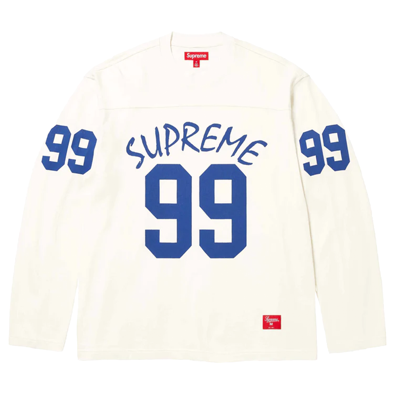 Supreme 99 Football Top Long Sleeve Stone