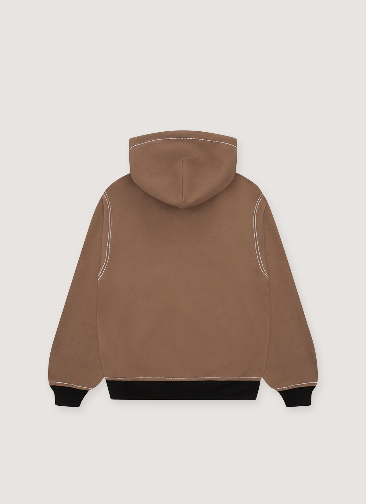 Sp5der Worldwide T&F Zip Sweatshirt Brown