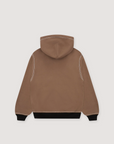 Sp5der Worldwide T&F Zip Sweatshirt Brown
