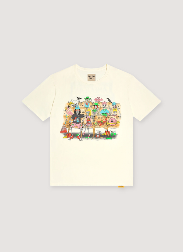 Gallery Dept. Skeleton Beach Theater Tee Archival White Skeleton Beach Theater Tee Archival White - Authenticated T-shirts | Pieces Los Angeles