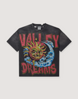 Vale Forever Thrashed Sun Tee Vintage Black