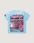 Hellstar Neuron Tour Tee Light Blue