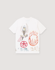 Travis Scott Tournee Tee White