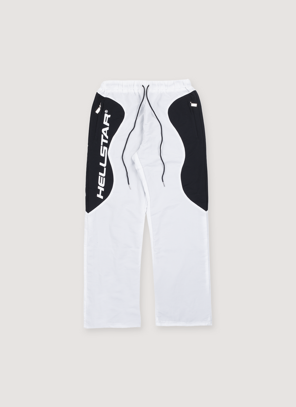 Hellstar Contrast Panel Trackpants White Black Contrast Panel Trackpants White Black - Authenticated Trackpants | Pieces Los Angeles