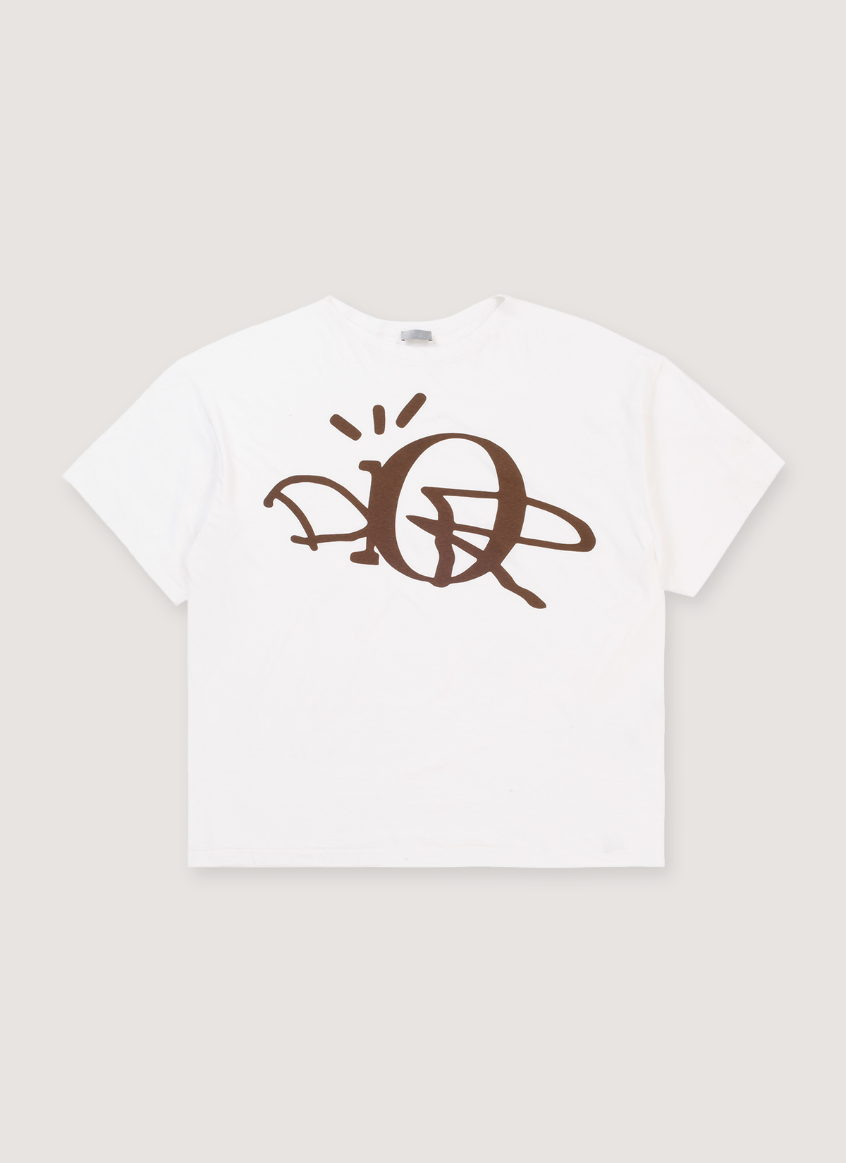 Travis Scott x Dior Cactus Jack Oversized Tee White Brown