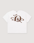 Travis Scott x Dior Cactus Jack Oversized Tee White Brown