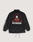 Saint Michael Unknown Coaches Jacket Black