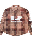 Vague Studios Surge Zip Flannel Rust