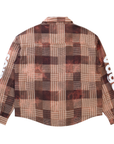 Vague Studios Surge Zip Flannel Rust