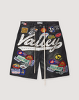 Vale Forever 1980s Jorts Black